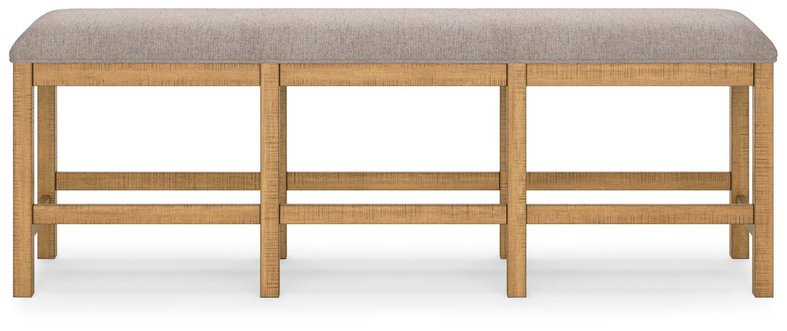 Havonplane Counter Height Extension Dining Table 4 Barstools and Bench (D773-SI) - Image 18
