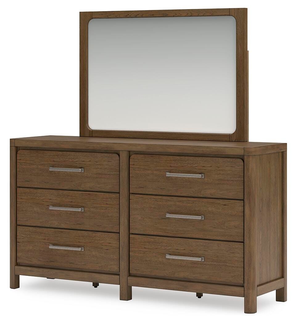 Cabalynn Panel Storage Bed, Dresser, Mirror and 2 Nightstands (B974-SI) - Image 8