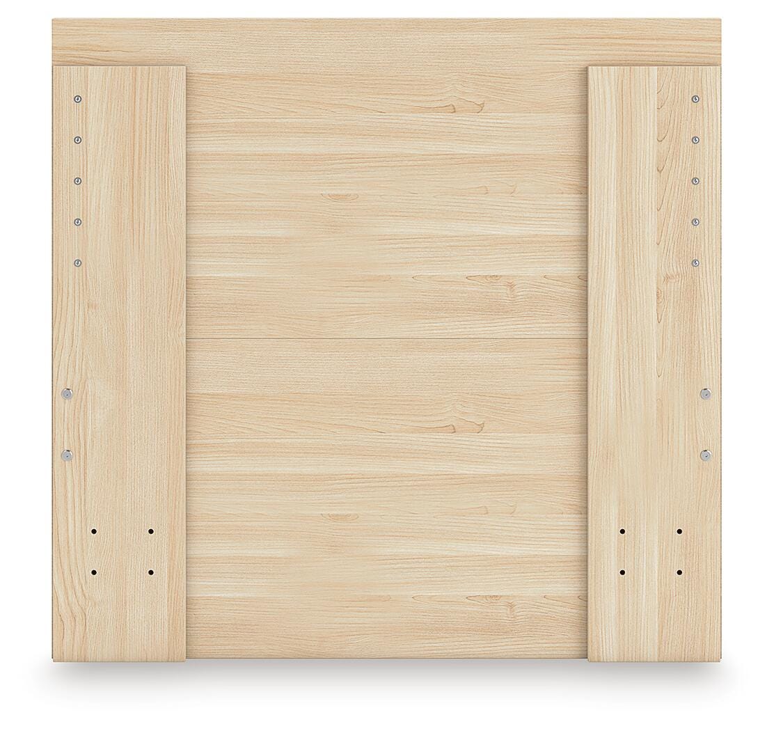 Onita Panel Platform Bed with 1 Side Storage (Youth) - Natural (EB9632-SI) - Image 7