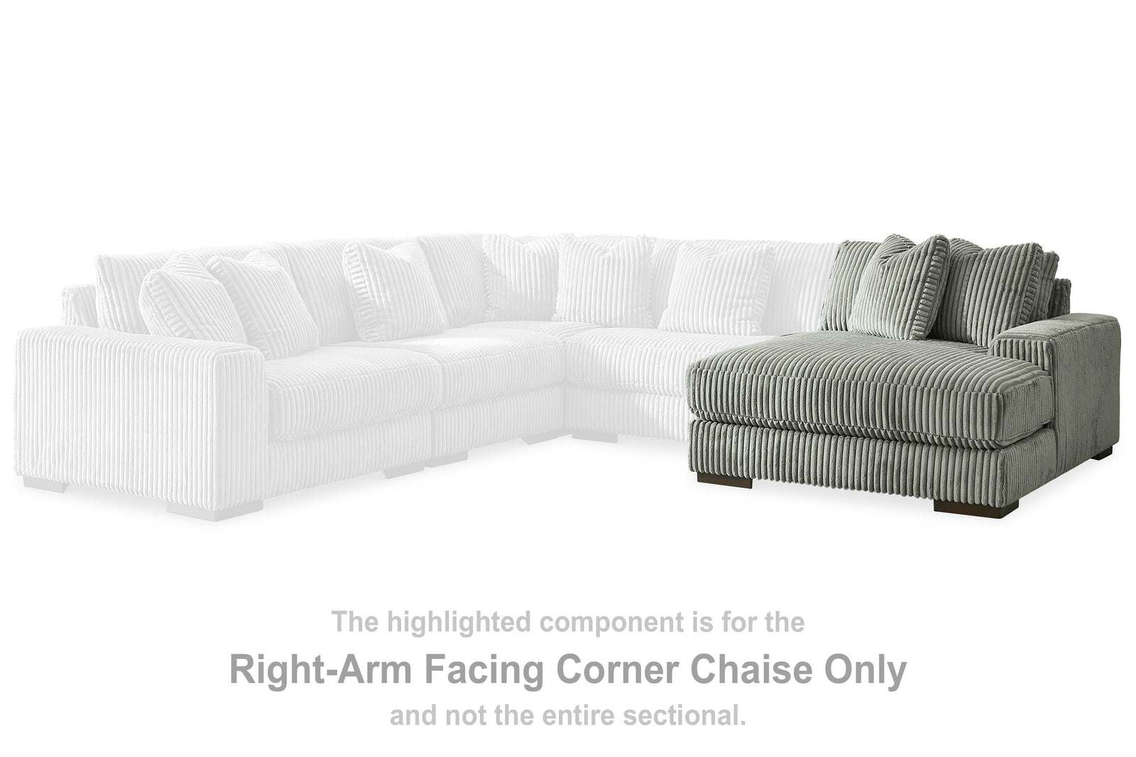 Lindyn Right-Arm Facing Corner Chaise (21105-SI) - Image 20