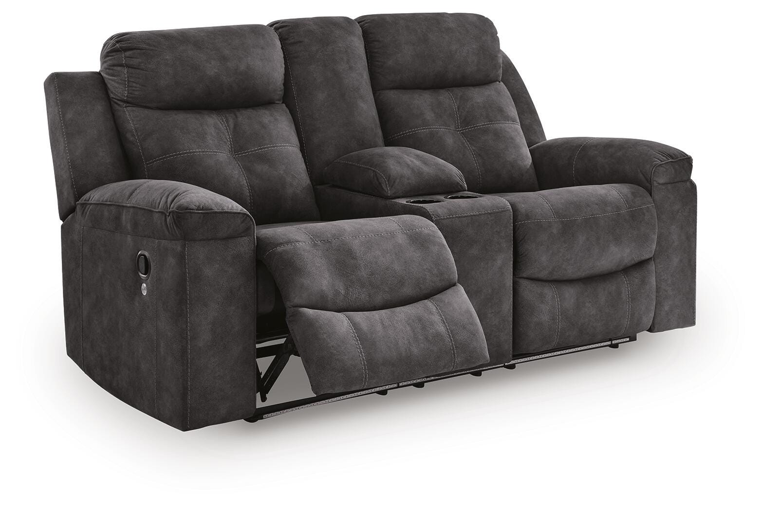 Brysonview Reclining Loveseat with Console (63605-SI) - Image 13