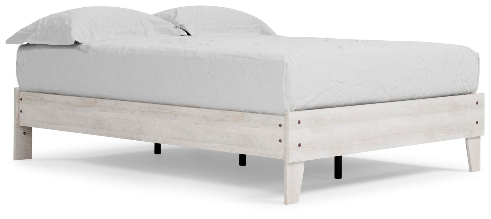 Shawburn Platform Bed - Whitewash (EB4121-SI) - Image 14