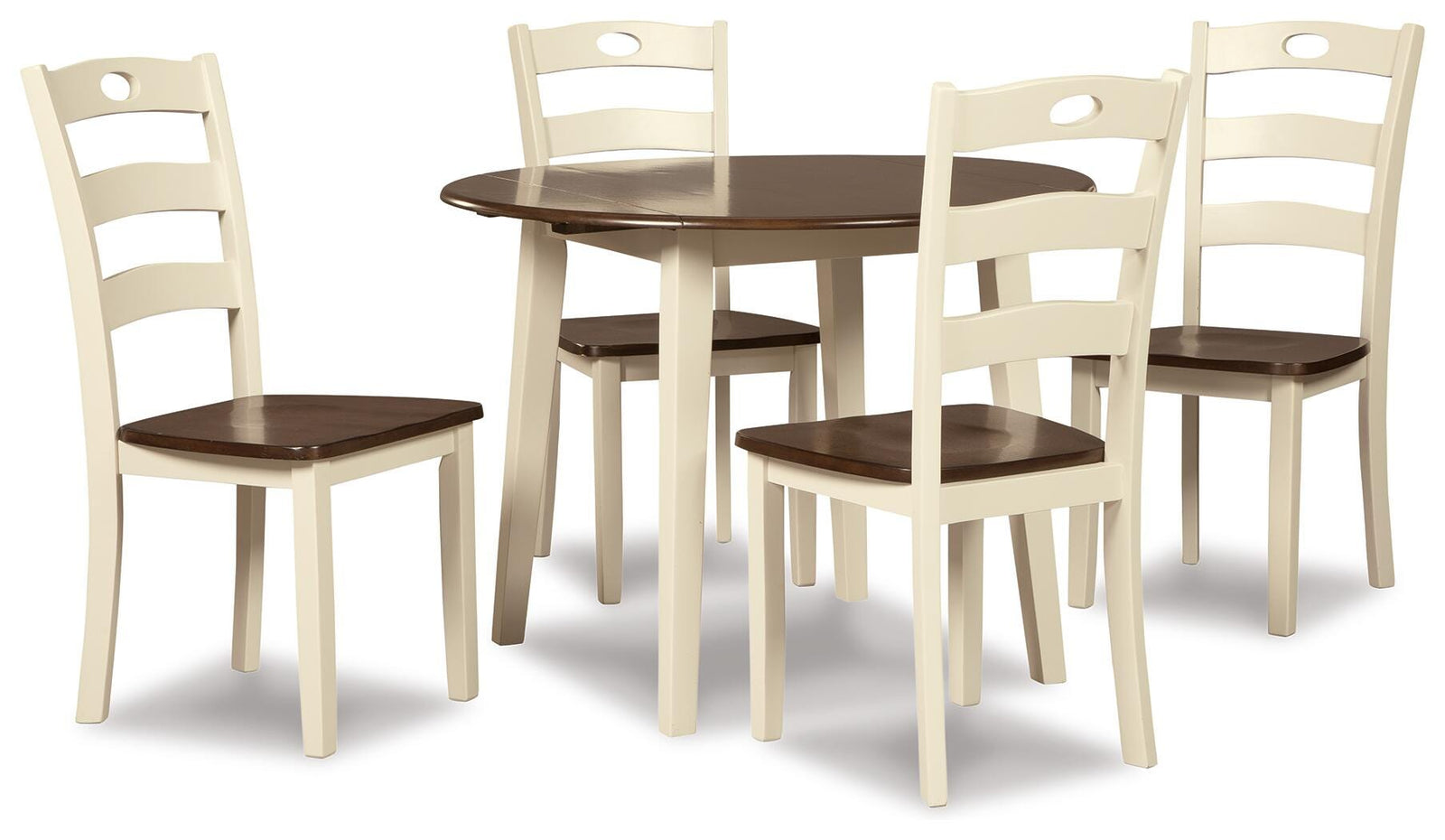 Woodanville Dining Table with 4 Chairs (D335-SI)