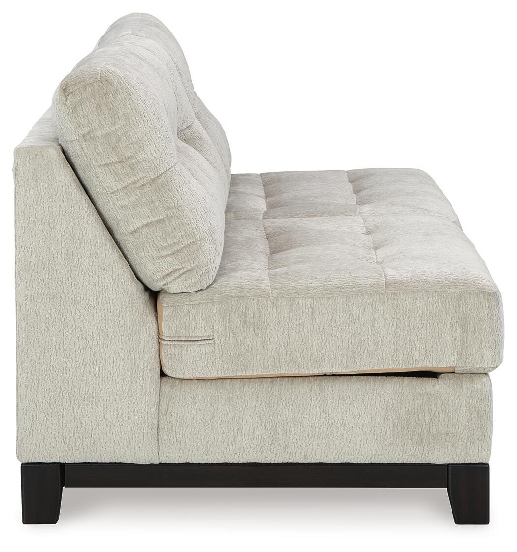 Maxon Place Armless Loveseat (33004-SI) - Image 3