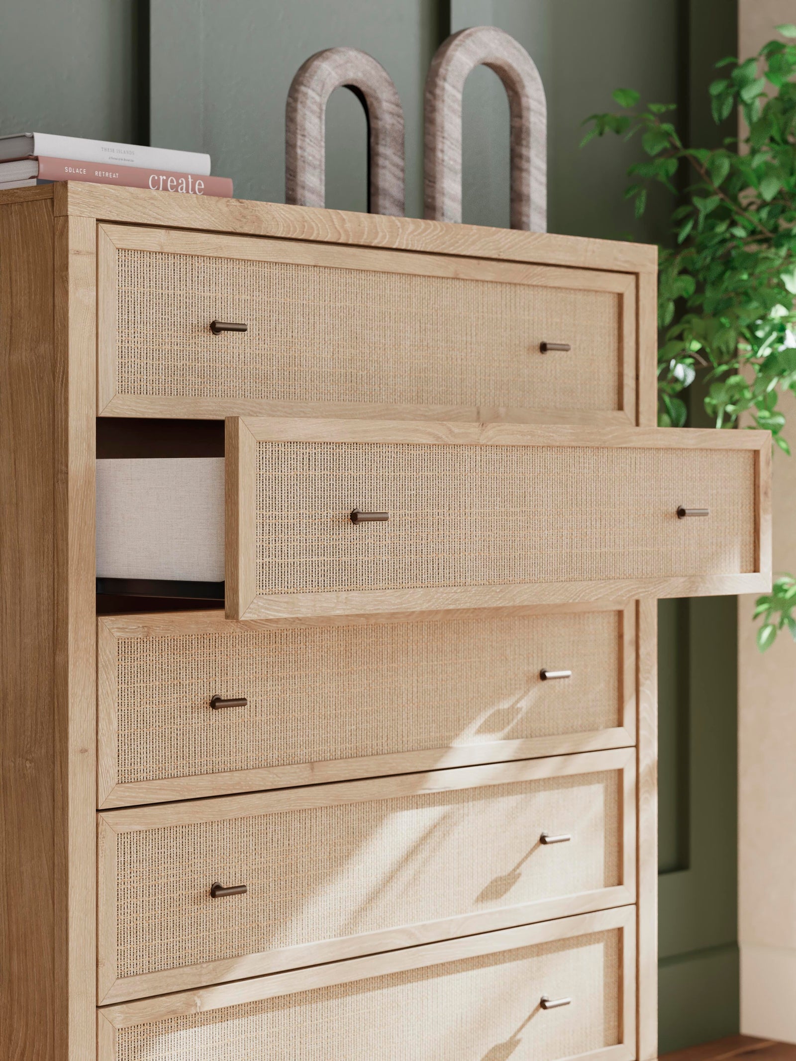 Cielden Chest of Drawers - Two-tone (B1199-SI) - Image 10