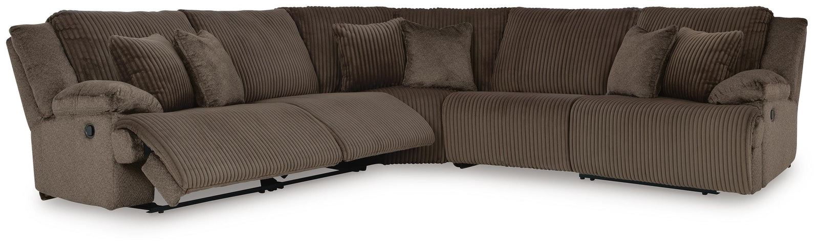 Top Tier 5-Piece Reclining Sectional (92705-SI) - Image 2