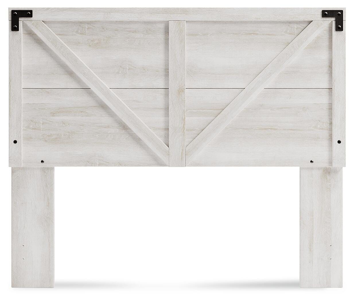 Shawburn Crossbuck Panel Headboard - Whitewash (EB4121-SI) - Image 2