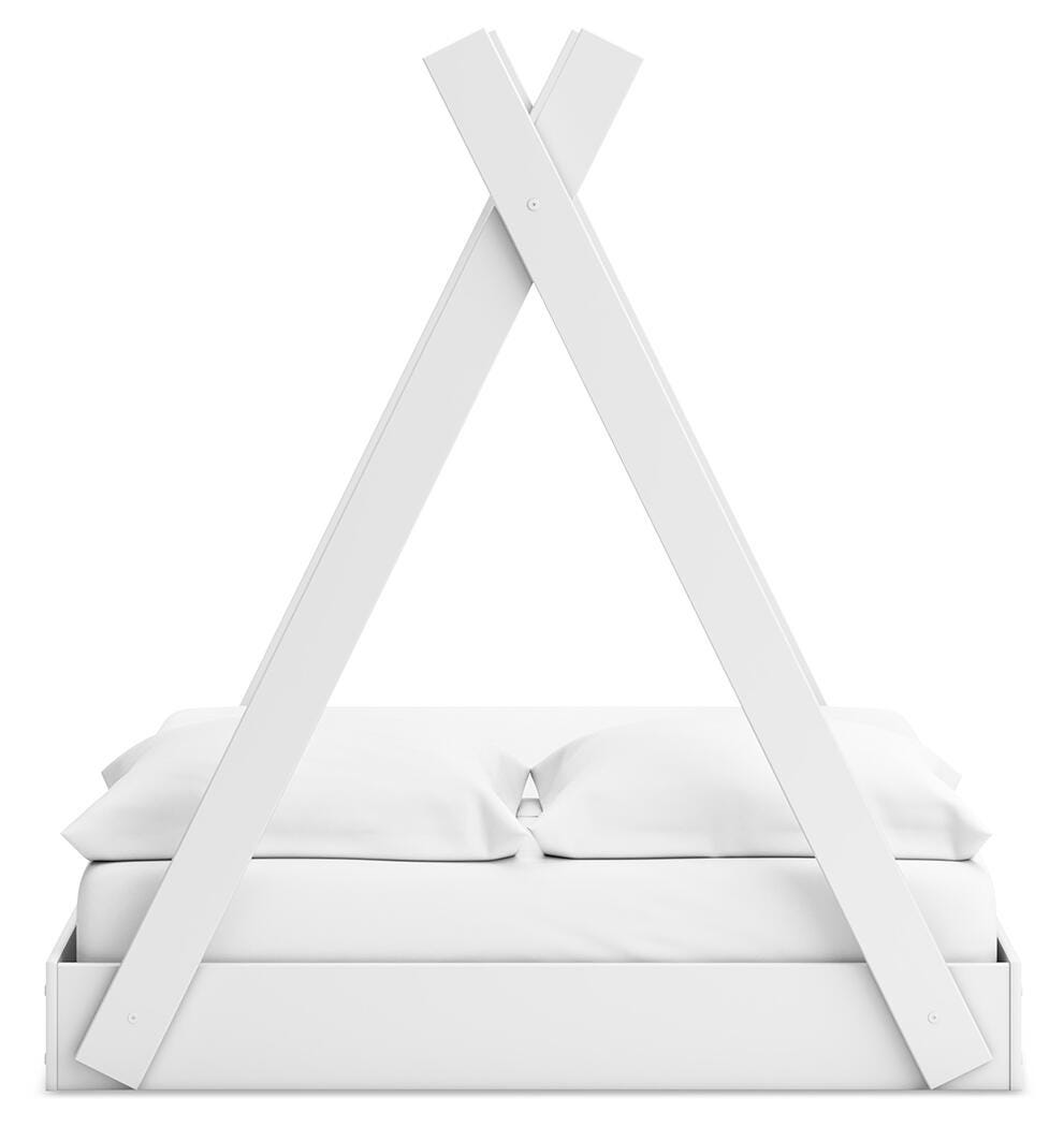 Hallityn Tent Bed (Youth) - White (EB1810-SI) - Image 5