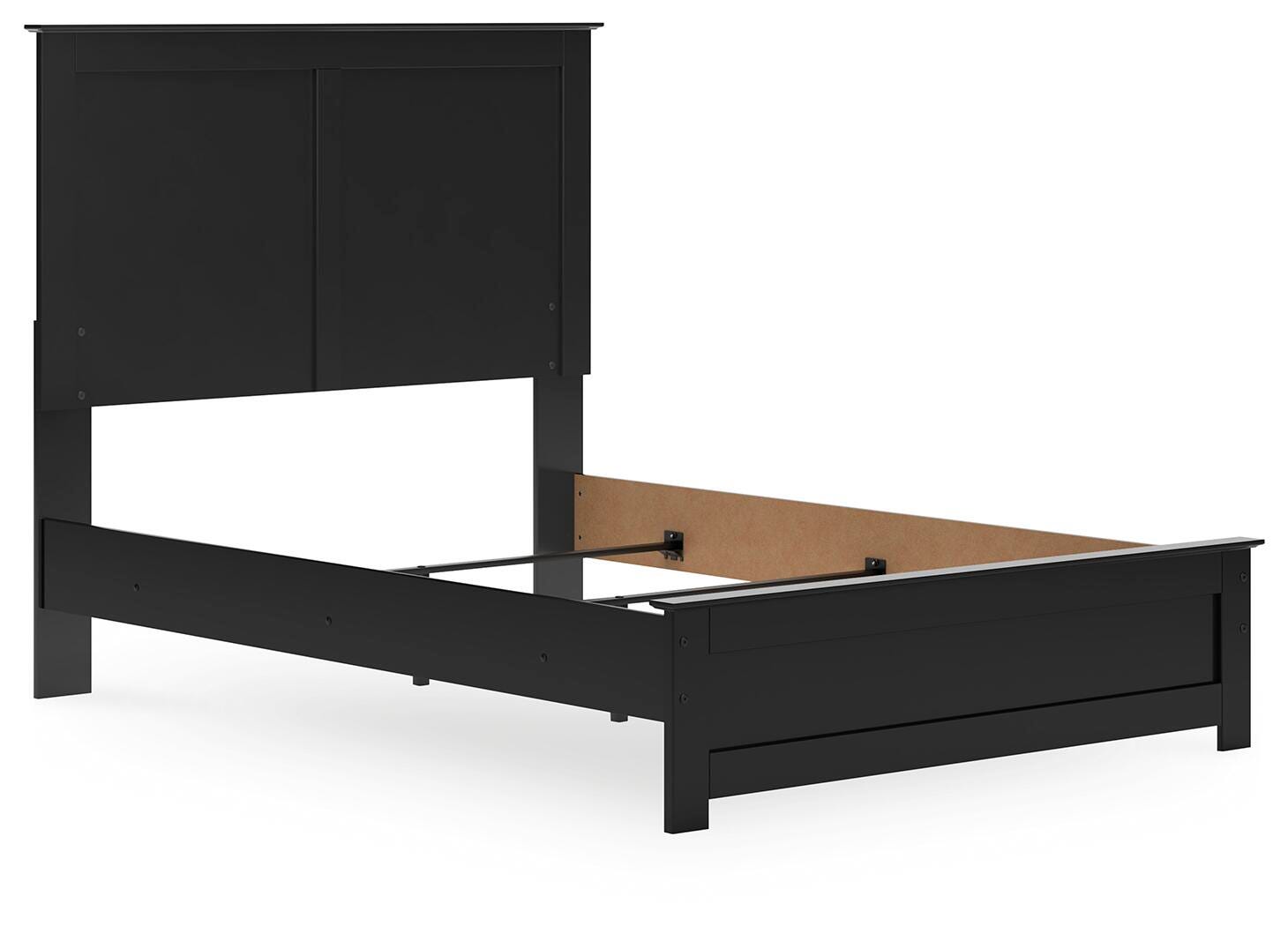 Maribel Panel Bed, Dresser, Mirror and Nightstand - Black (B138-SI) - Image 15