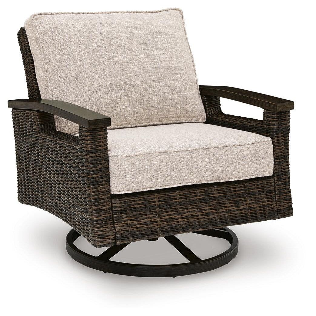 Monterey Point Outdoor Sofa with Cushion (PCP760-SI) - Image 7