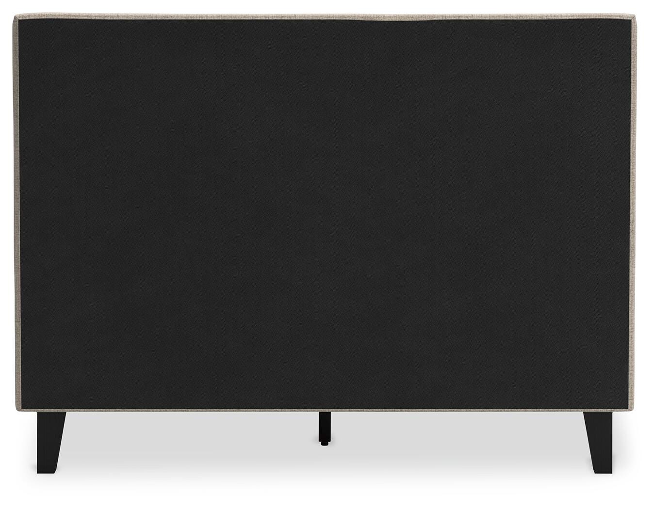 Cielden Upholstered Bed with Roll Slats (Youth) - Soft Gray (B1199-SI) - Image 5
