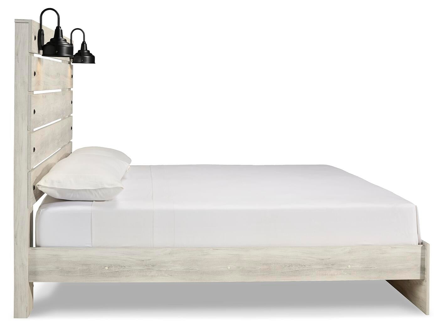 Cambeck Panel Bed - Whitewash (B192-SI) - Image 4