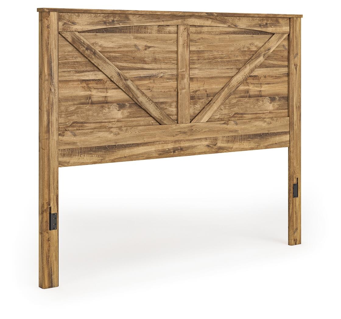 Maystonna King Crossbuck Panel Headboard (PCB1580-SI) - Image 3