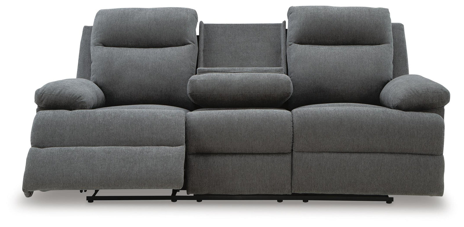 Side-Swipe Reclining Sofa with Drop Down Table (PC91406-SI) - Image 5