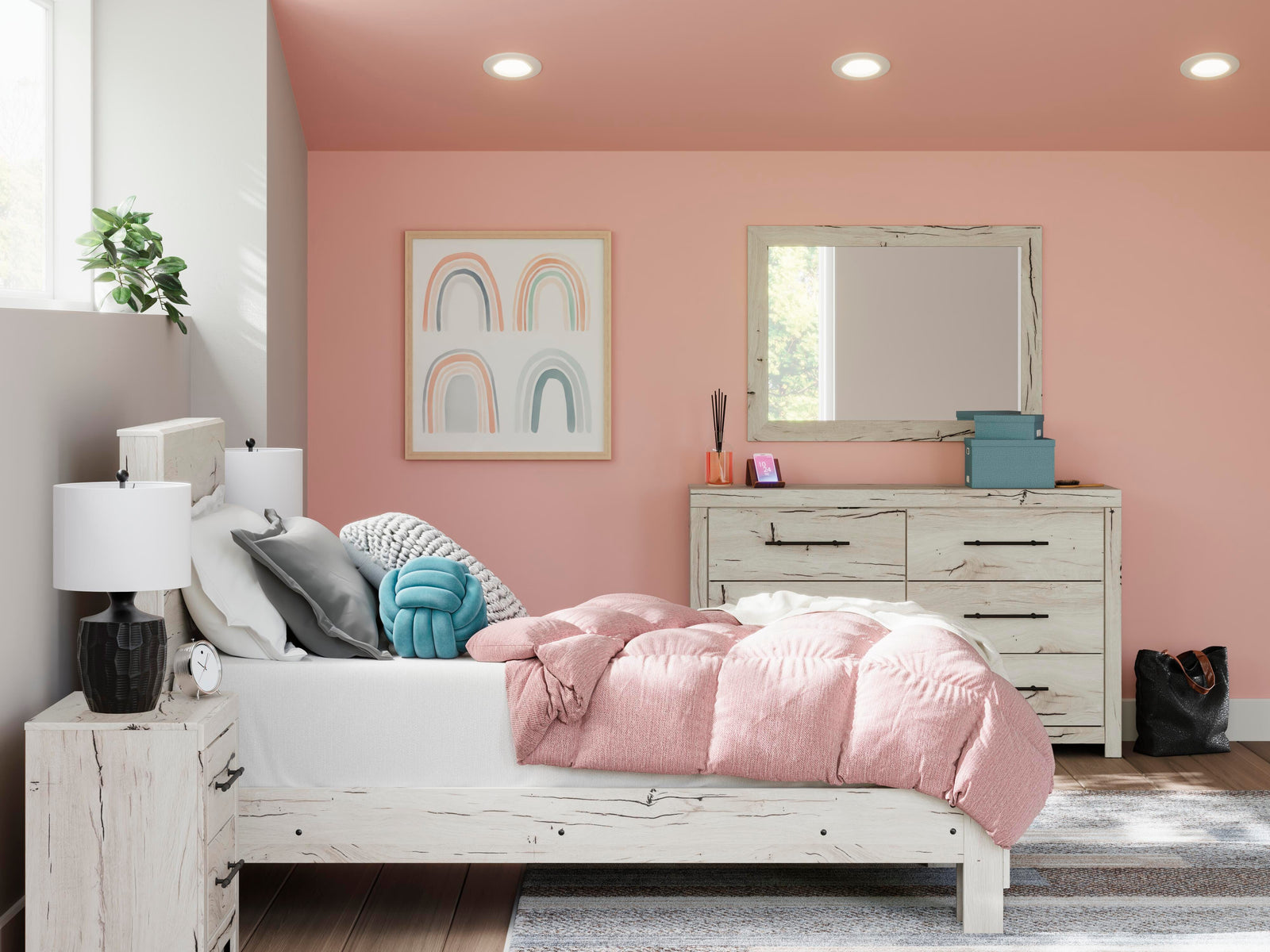 Lawroy Panel Bed (Youth) - Light Natural (B2310-SI) - Image 10