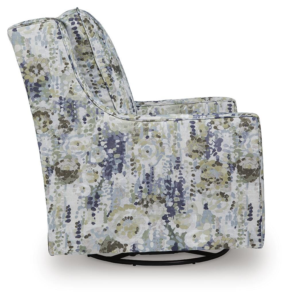 Dustinford Swivel Glider Accent Chair (A3000732-SI) - Image 3