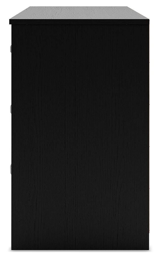 Finch Dresser - Black (EB3392-SI) - Image 7