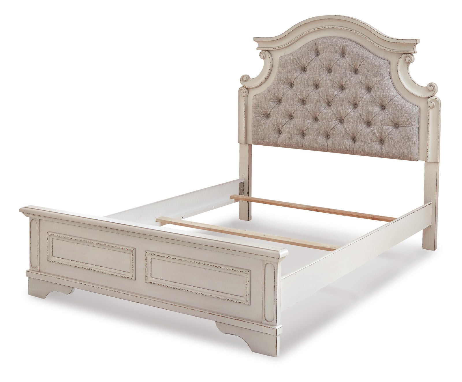 Realyn Panel Bed (Youth) - Chipped White (B743-SI) - Image 5