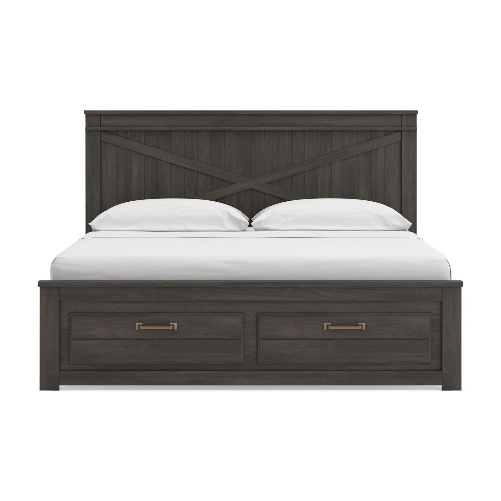 Vonitta Bay King Panel Storage Bed (PCB2648-SI) - Image 5
