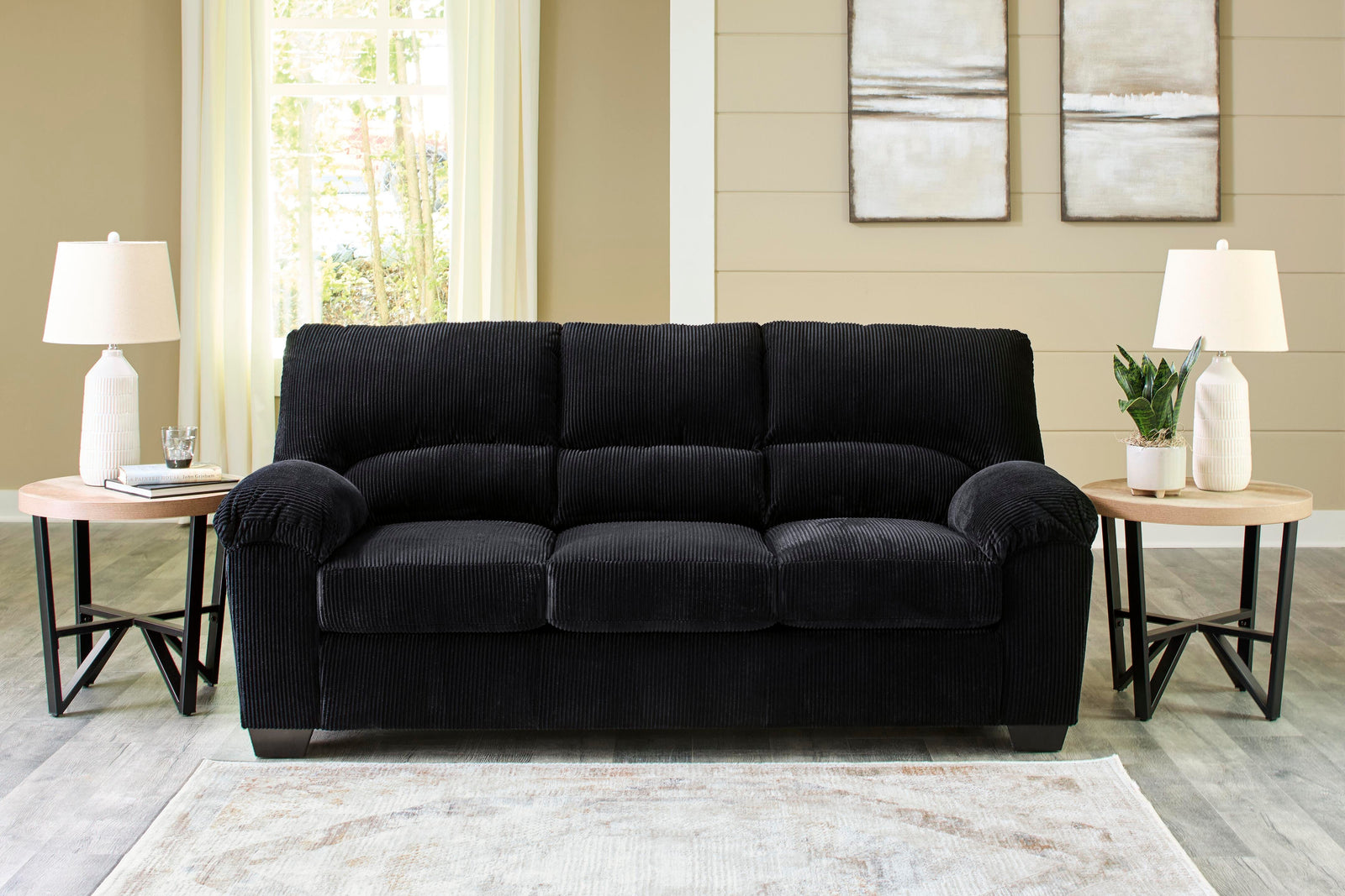 SimpleJoy Left-Arm Facing Sofa with Corner Wedge (24204-SI) - Image 29