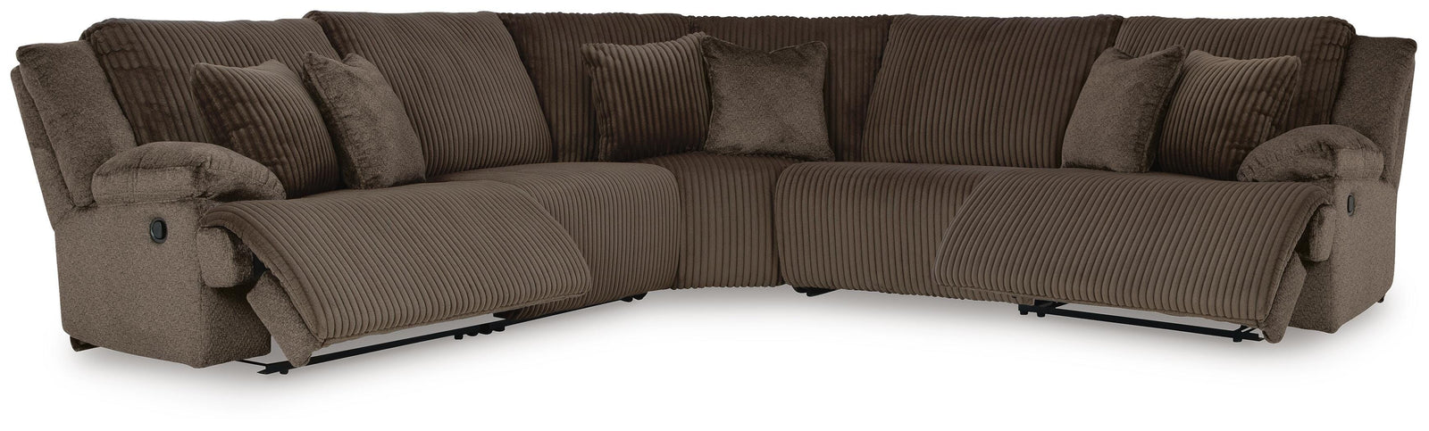 Top Tier 5-Piece Reclining Sectional (92705-SI)