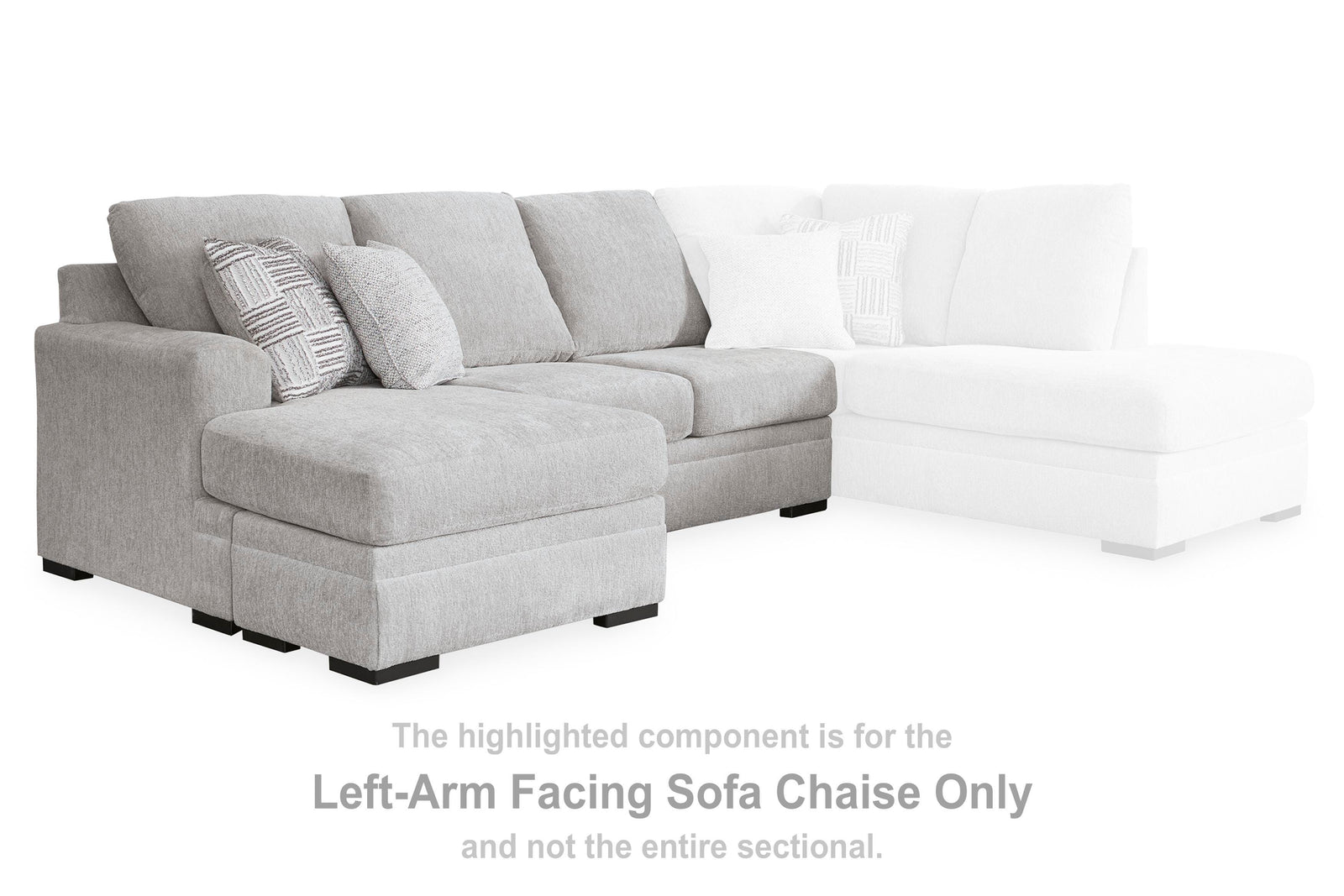Gabyleigh Left-Arm Facing Sofa Chaise (20904-SI) - Image 5
