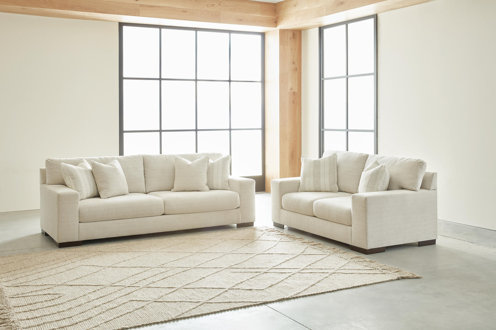 Maggie Sofa and Loveseat (52003-SI) - Image 9