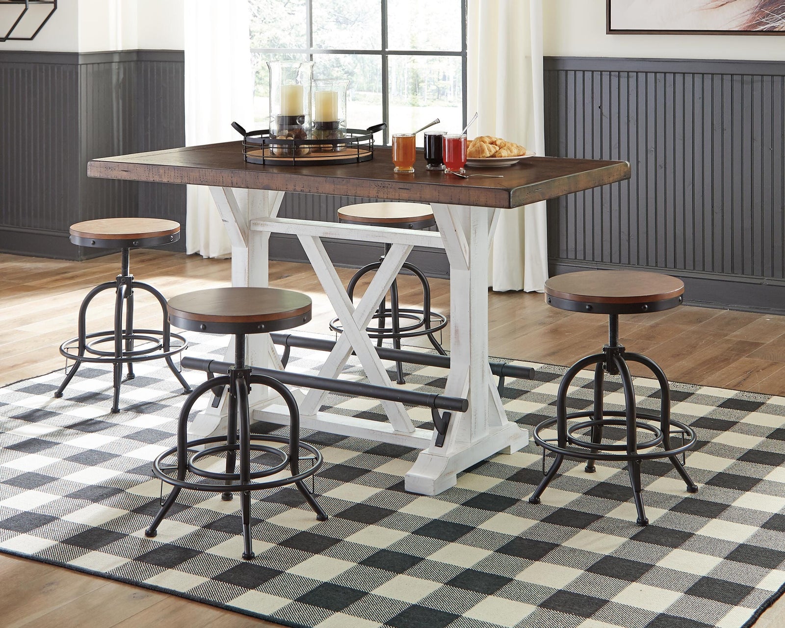 Valebeck Counter Height Dining Table (D546-SI) - Image 10