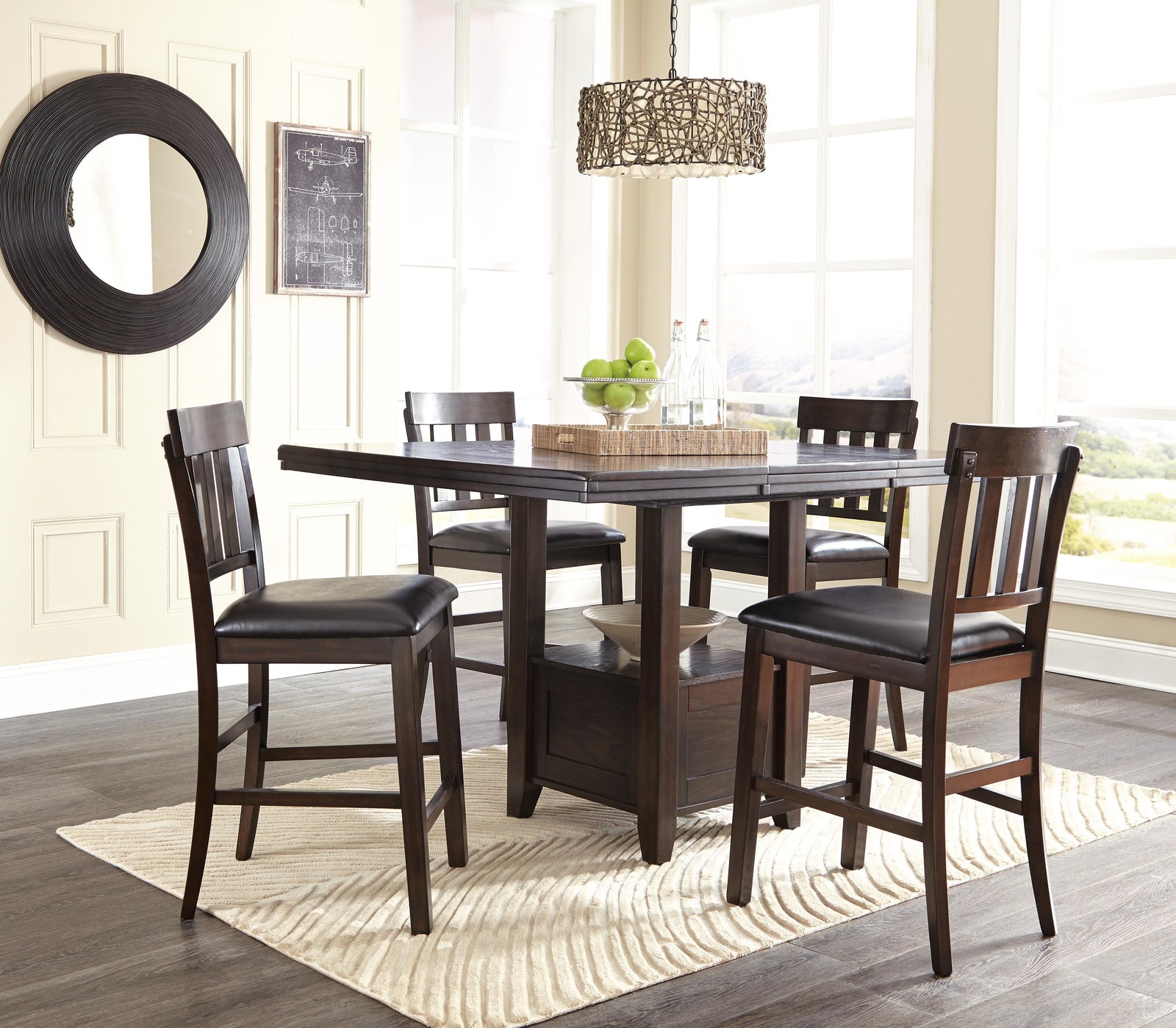 Haddigan Counter Height Bar Stool (Set of 2) (D596-SI) - Image 10