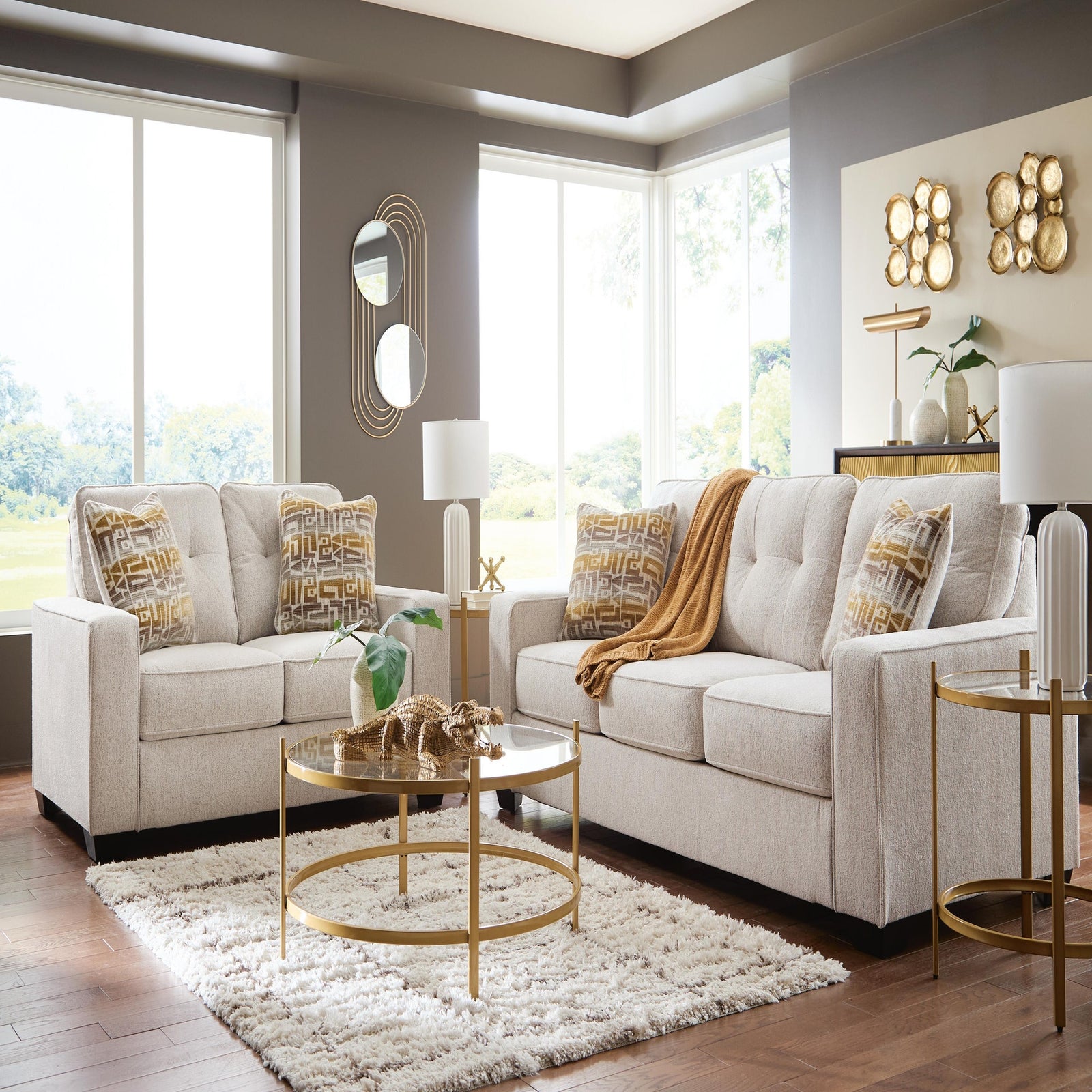Larimer Sofa and Loveseat (PC29203-SI) - Image 9