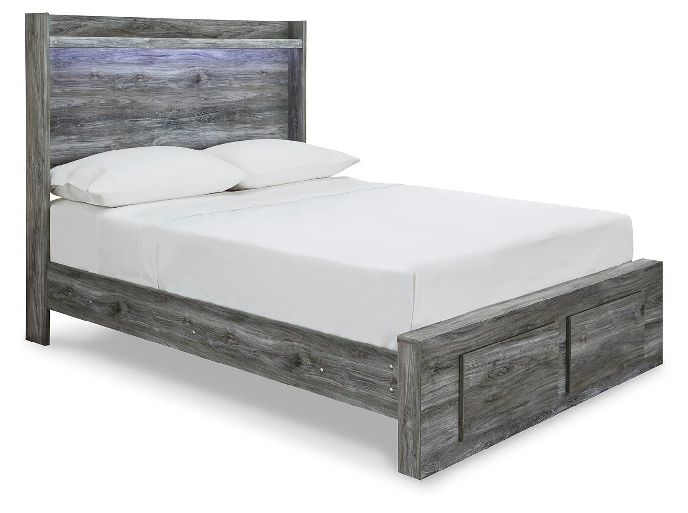 Baystorm Panel Storage Bed and Nightstand (B221-SI) - Image 2