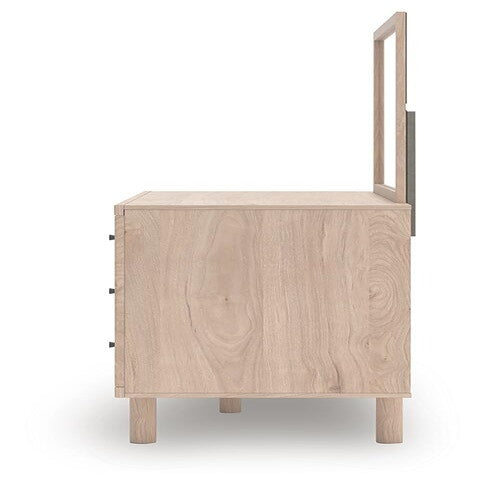 Arloster Full Panel Storage Bed, Dresser, Mirror and Nightstand (PCB1566-SI) - Image 7