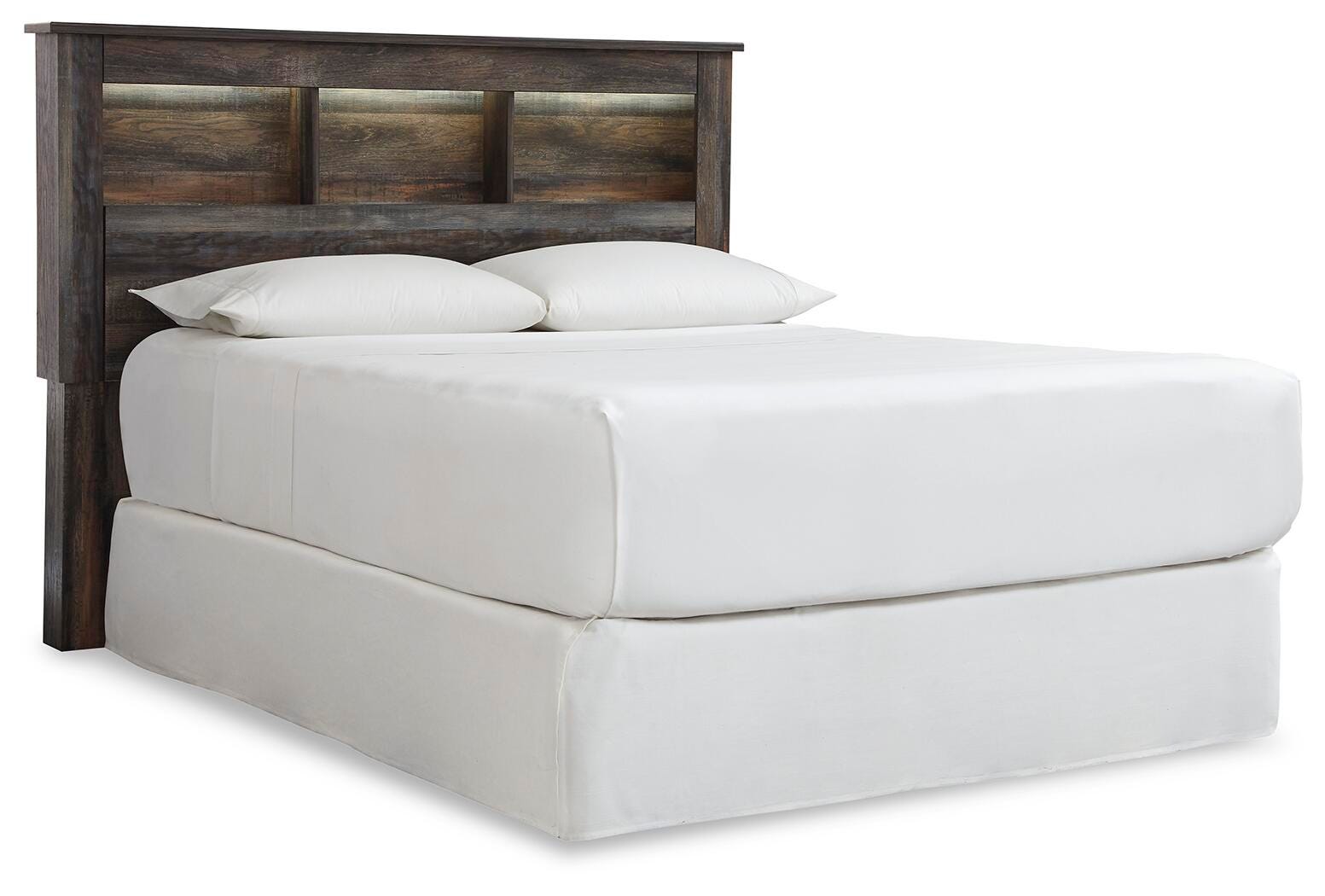 Drystan Bookcase Headboard - Multi (B211-SI)