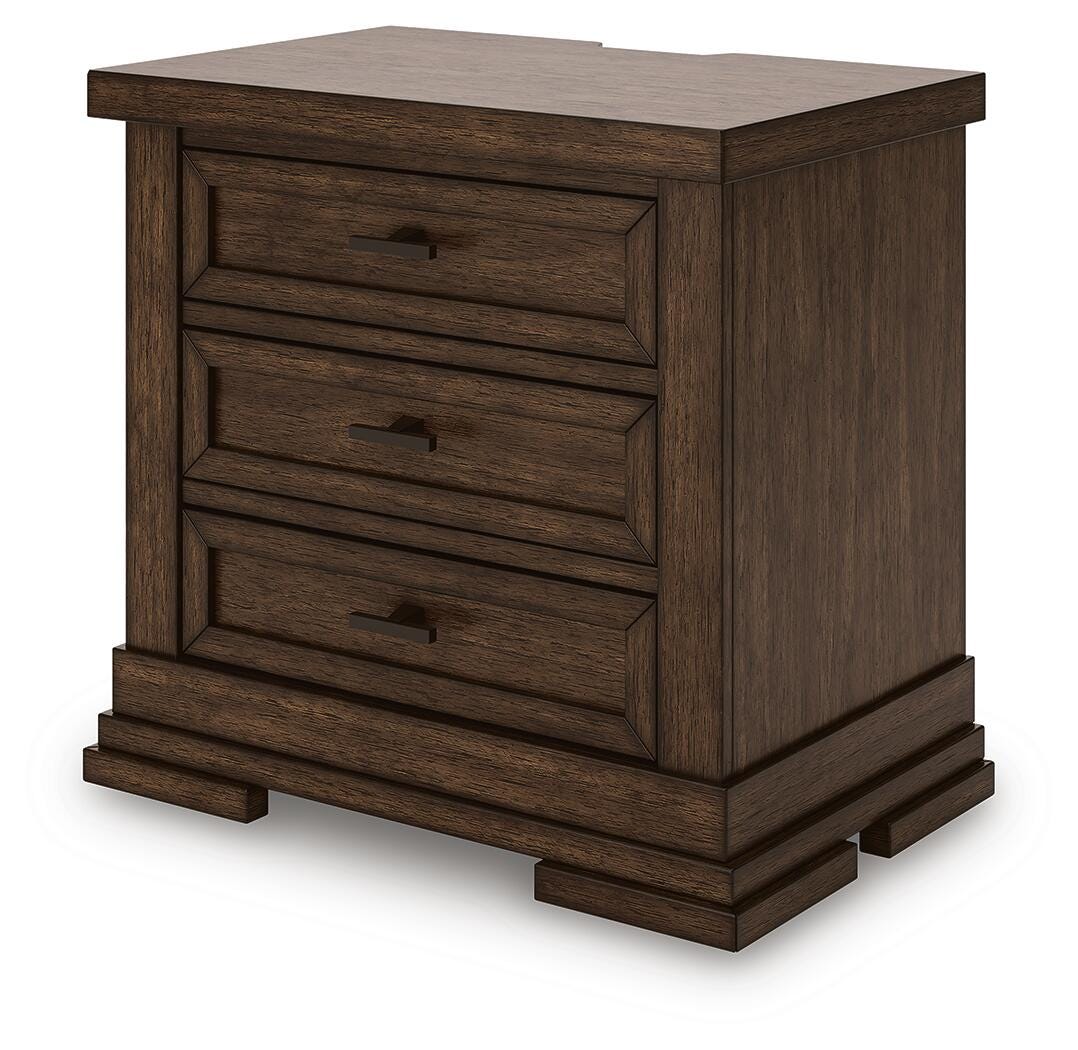 Taffenbrook Nightstand - Medium Brown (B849-SI) - Image 5