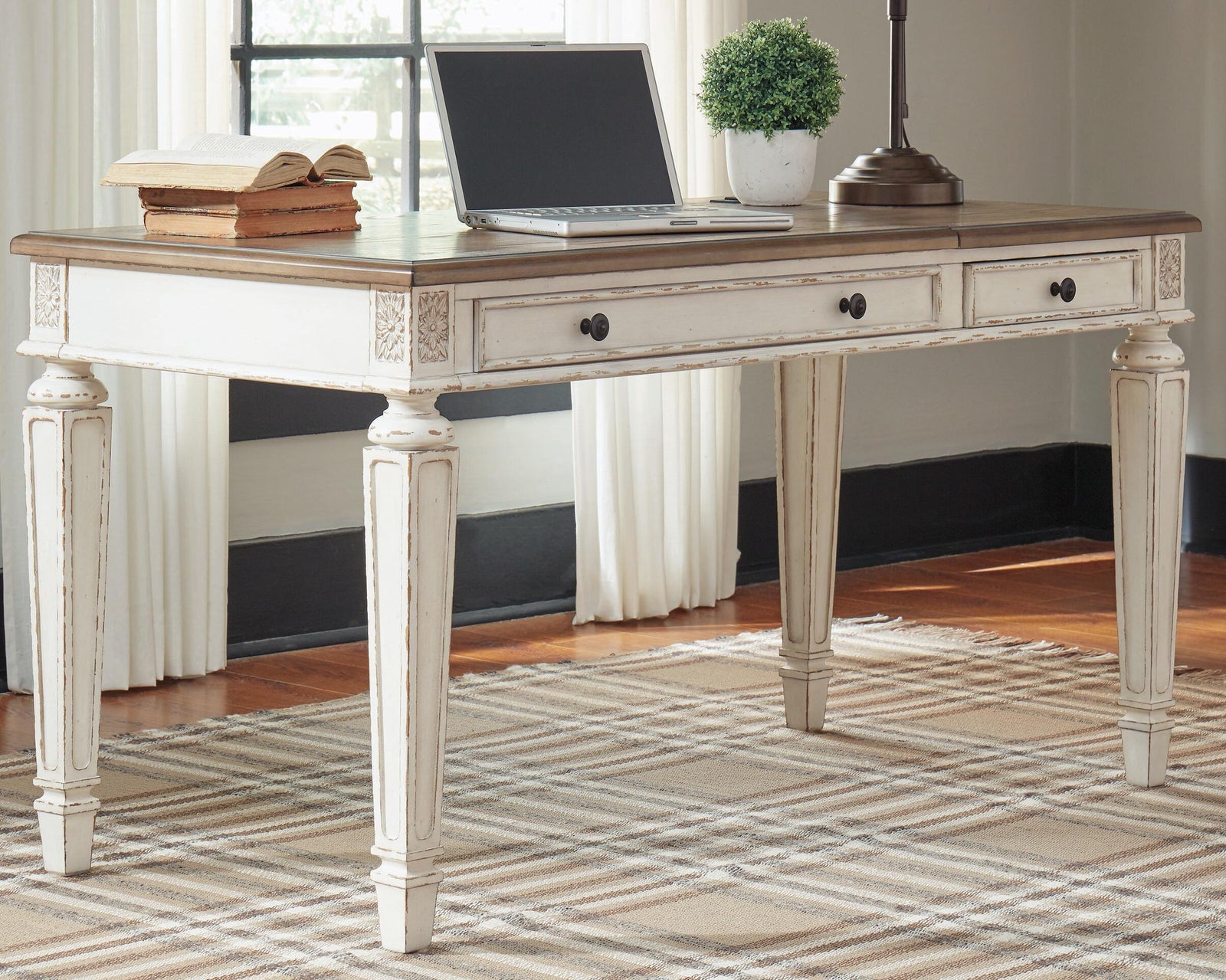 Realyn Home Office Lift Top Desk (H743-SI) - Image 2