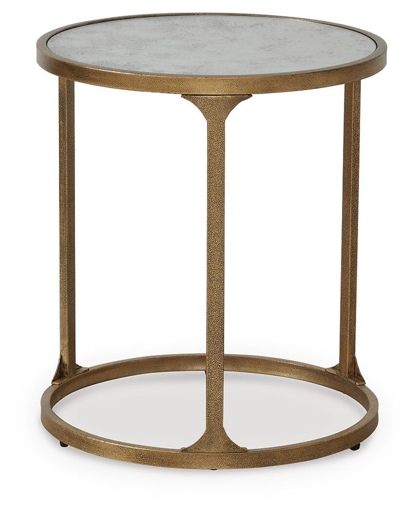 Korajane End Table - Antique Gold (T399-SI) - Image 3