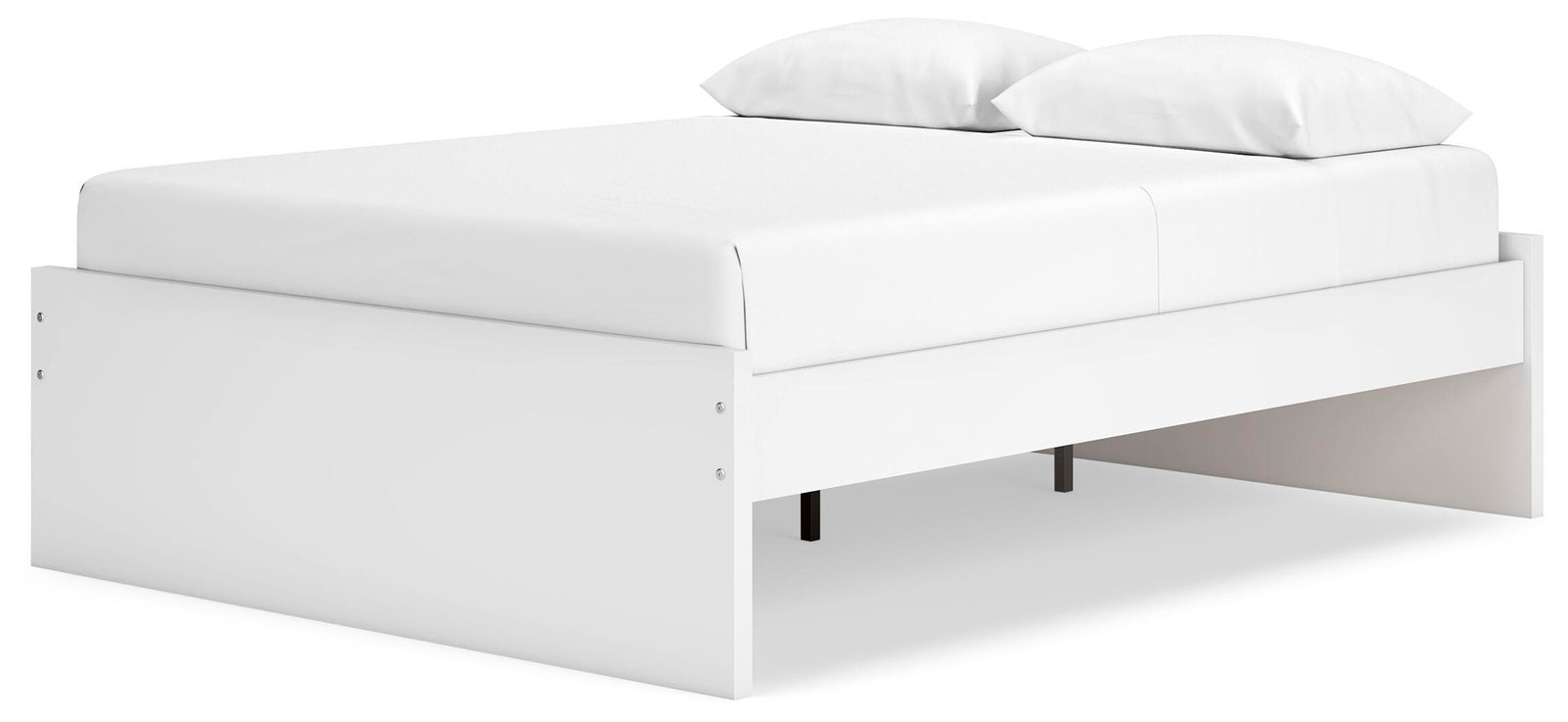 Onita Platform Bed - White (EB9630-SI) - Image 3