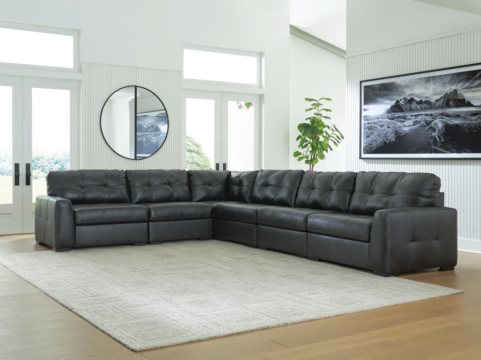 Brindley Pier 6-Piece Sectional (99503-SI) - Image 2