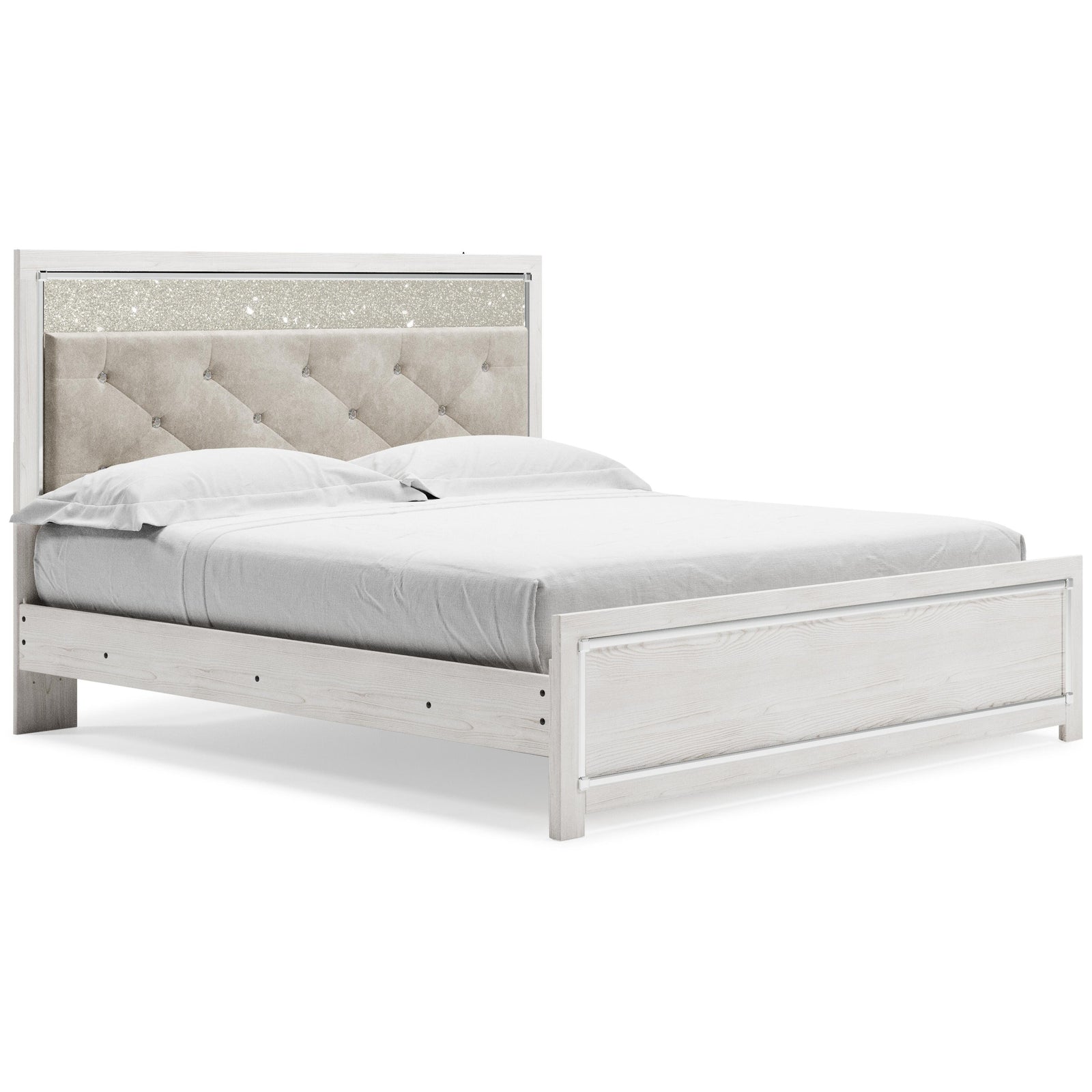 Altyra Panel Bed, Dresser and Mirror - White (B2640-SI) - Image 3