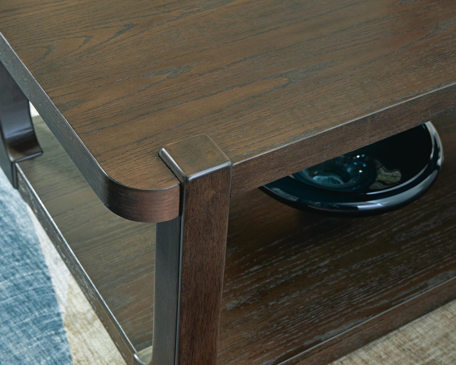 Breckington Coffee Table - Dark Brown (T656-SI) - Image 7