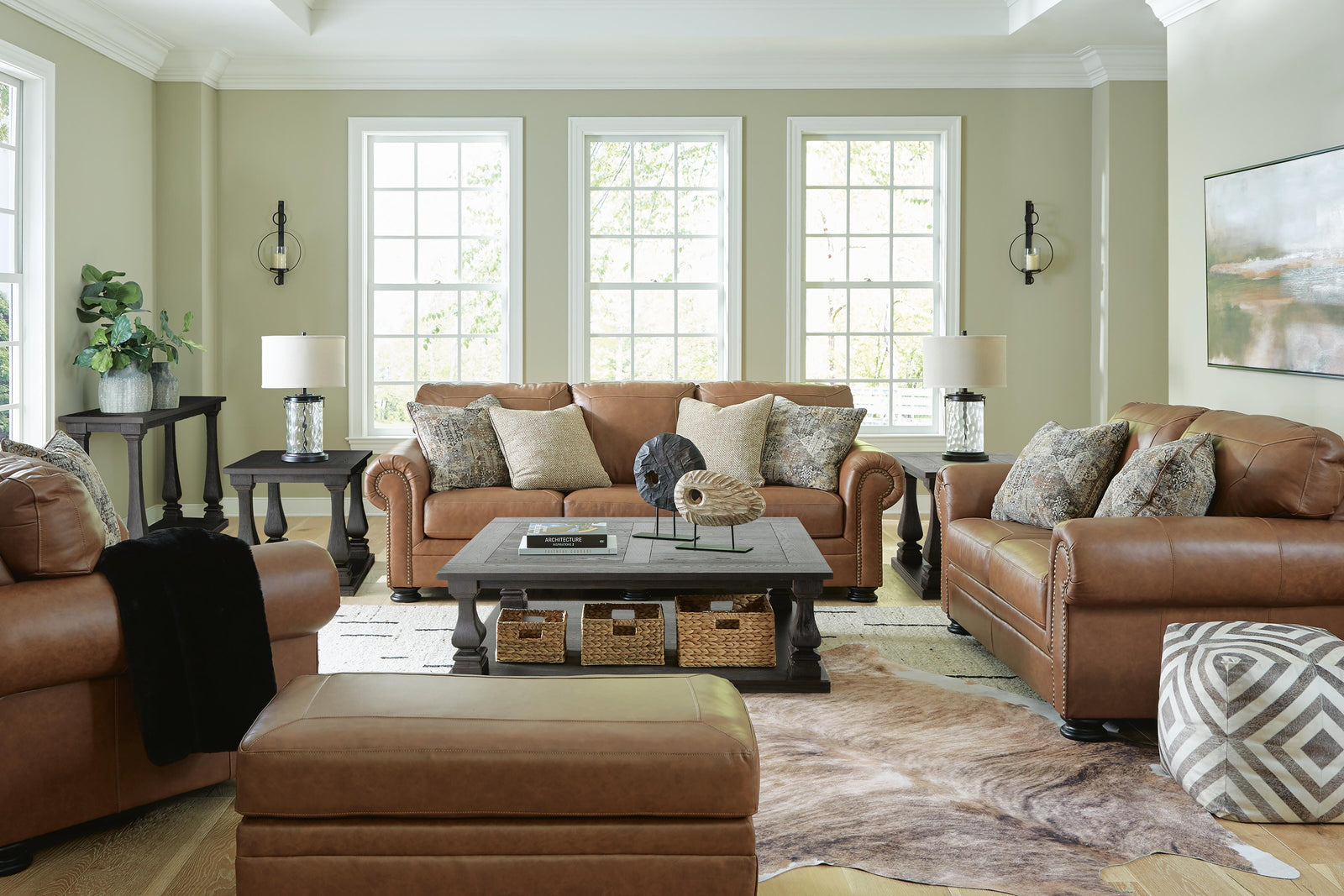 Carianna Sofa, Loveseat, Oversized Chair and Ottoman (57604-SI) - Image 18
