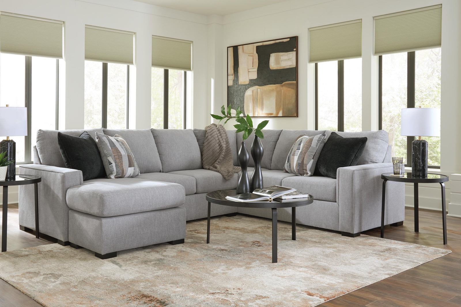 Lakepoint 2-Piece Sectional with Chaise (66804-SI) - Image 3