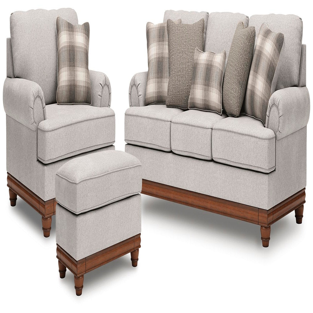 Clearbrooke Sofa, Oversized Chair and Ottoman (PC56803-SI)