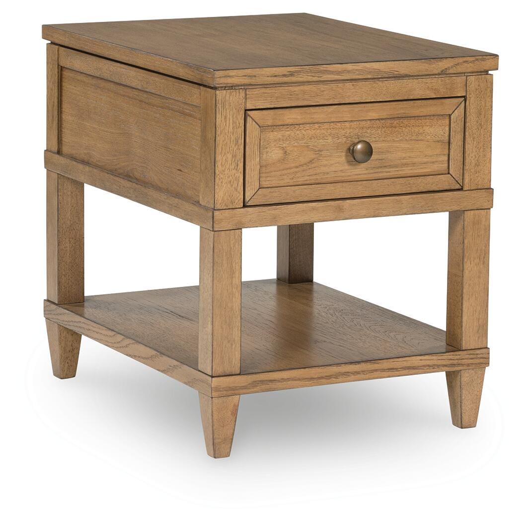 Sharlance End Table - Light Brown (T655-SI)