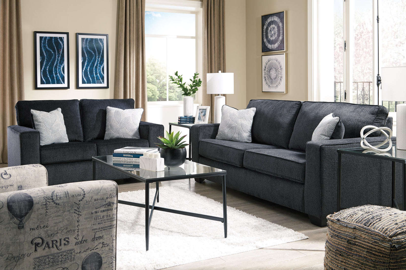 Altari Queen Sofa Sleeper (87213-SI) - Image 13