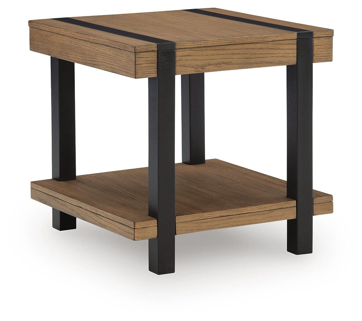 Jorannti End Table - Medium Brown (T631-SI)