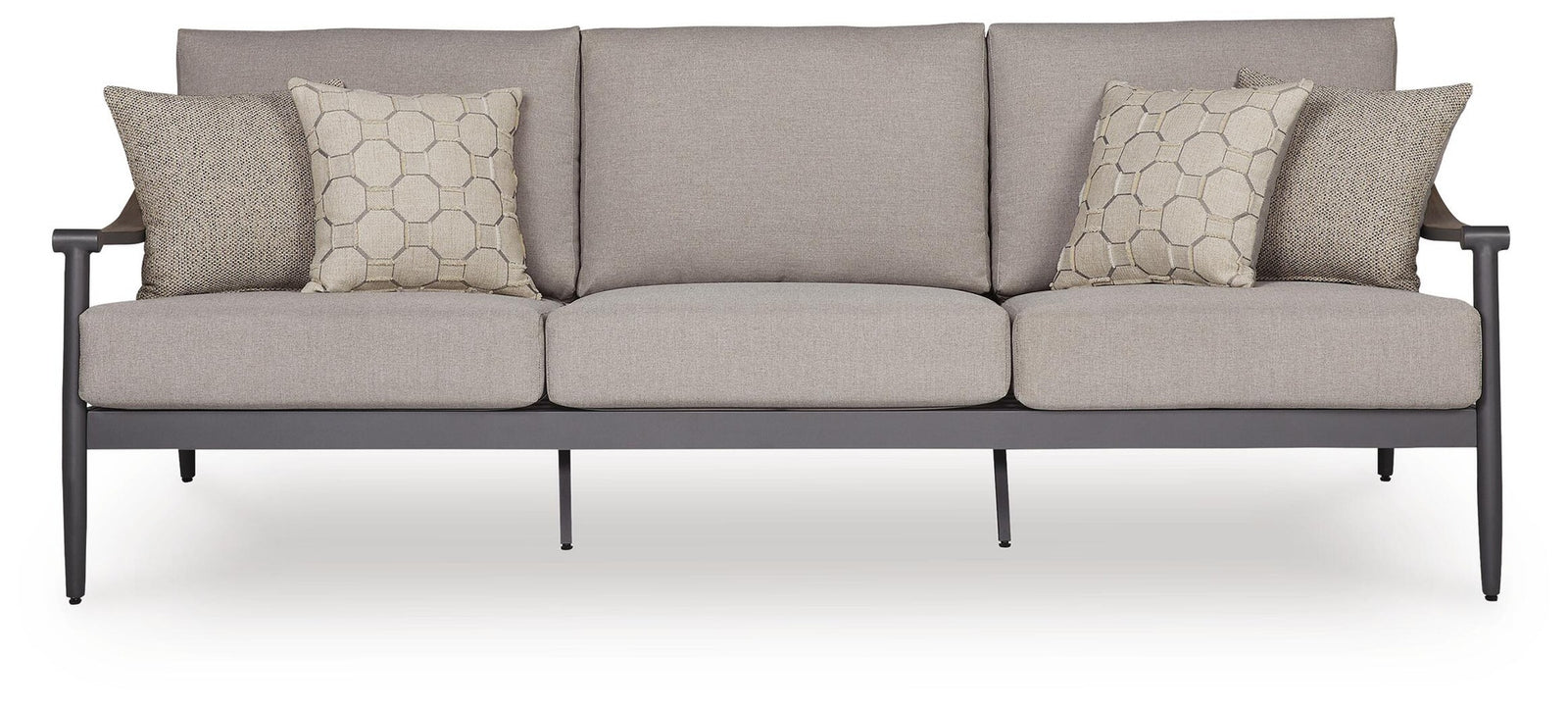 Ocean Beach Outdoor Sofa with Cushion (PCP510-SI) - Image 5