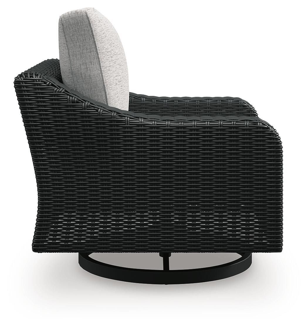 Beachcroft Outdoor Sofa and 2 Lounge Chairs (P792-SI) - Image 4