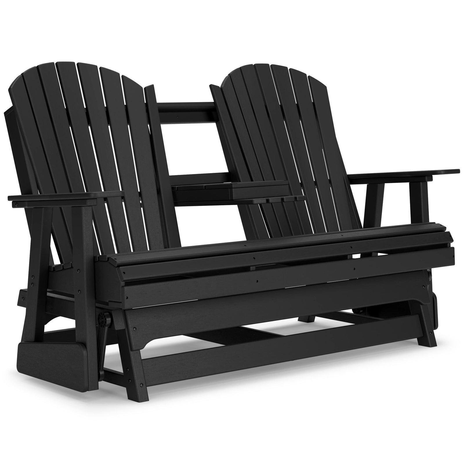 Hyland Wave Outdoor Glider Loveseat (P108-SI) - Image 23