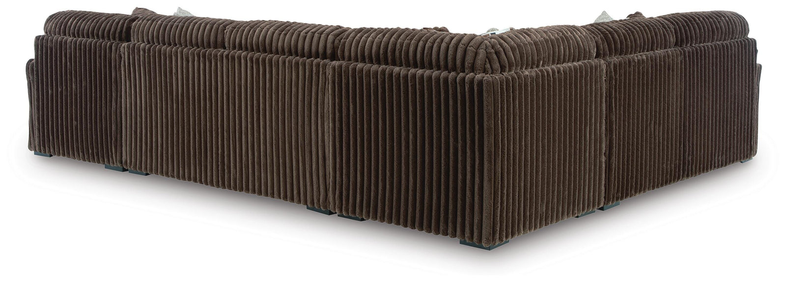 Midnight-Madness 4-Piece Sectional with Chaise (98104-SI) - Image 3